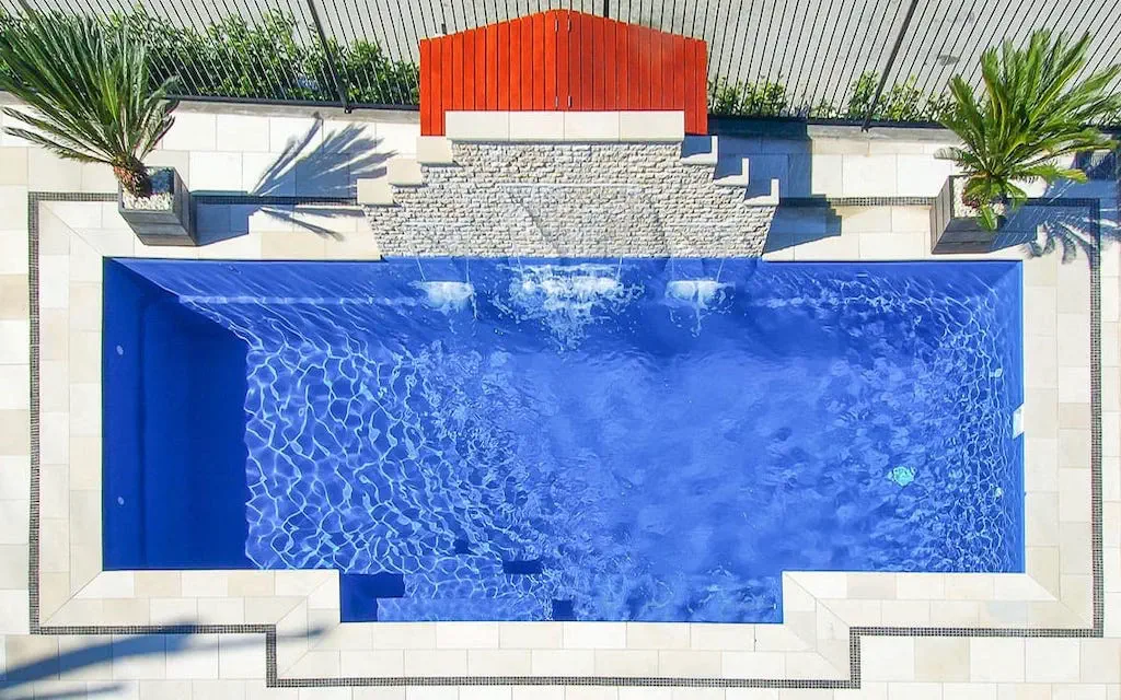 Living Water Pools and Spas offers you the full range of Leisure Pools fiberglass pool colors